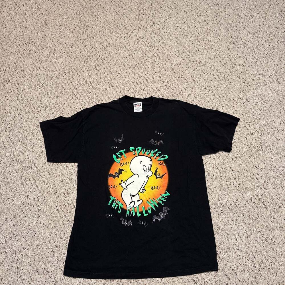 Vintage 90s Casper Get Spooked This Halloween T-Shirt